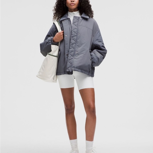 Lululemon Water Resistant Gray Women's Jacket - Picture 2 of 13